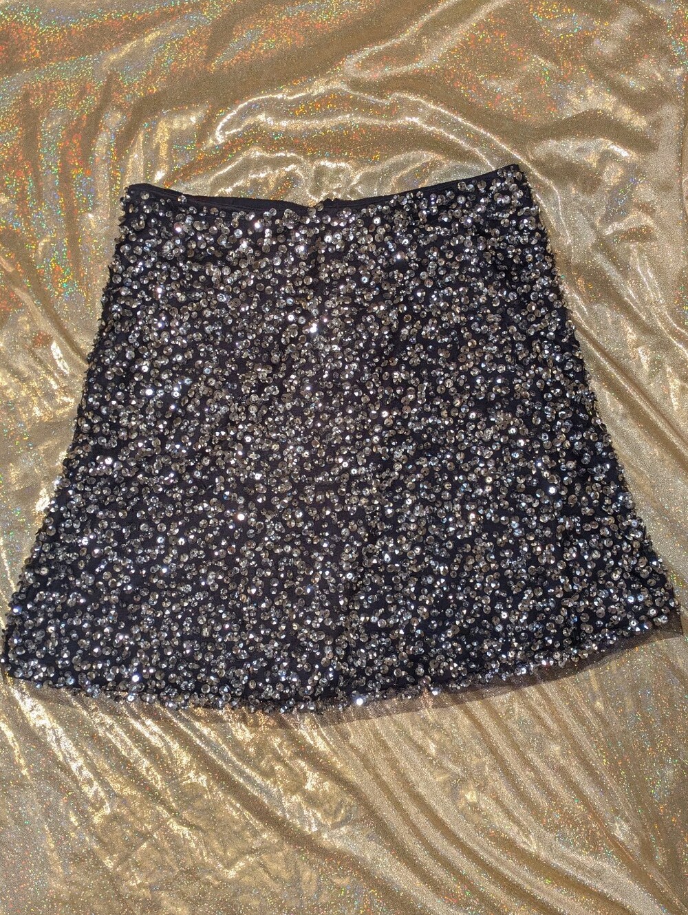 French Connection Sequin Mini Skirt Size 2